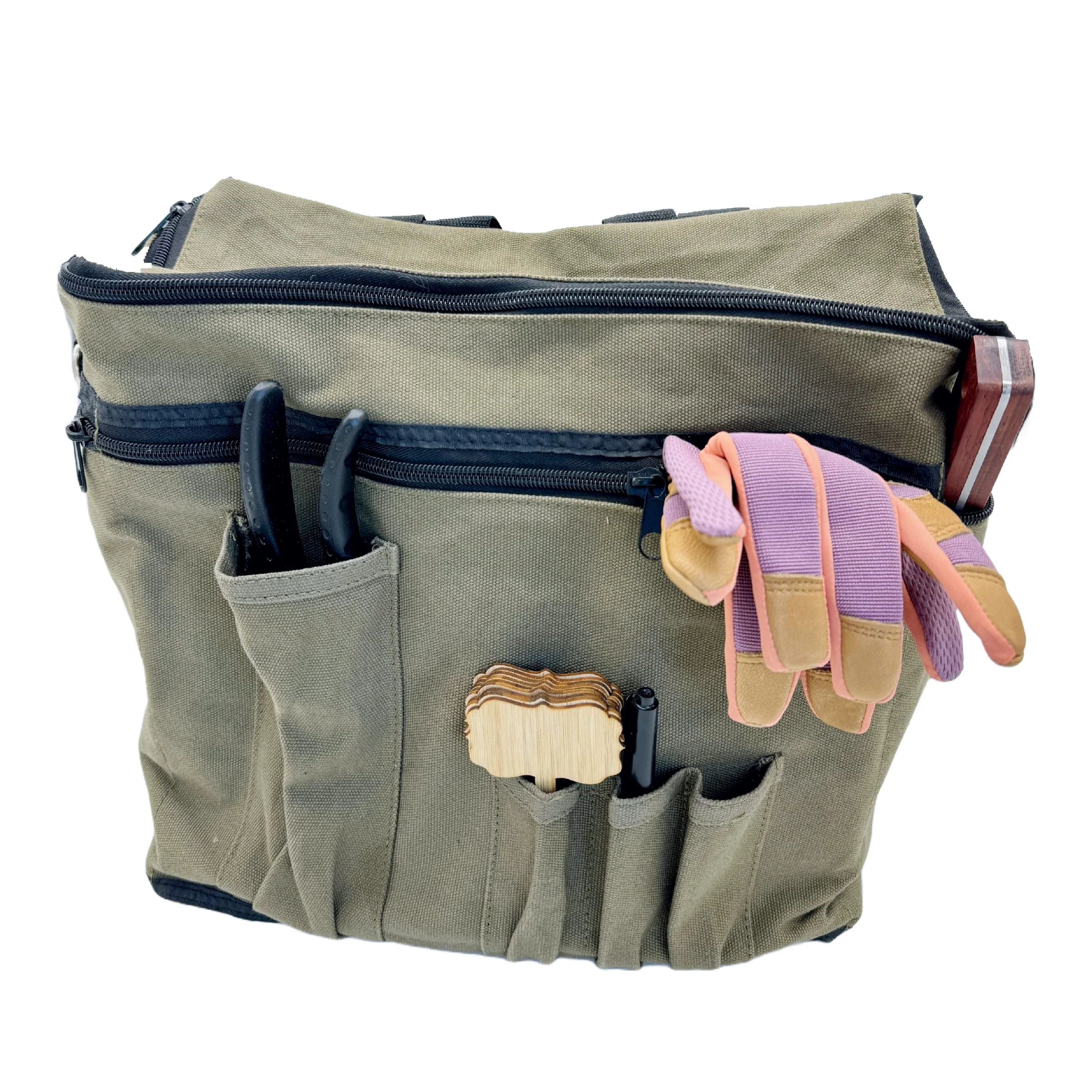 3-IN-1 Garden Harvest Bag, Forage Bag and Canvas Garden Tool Bag & Backpack - Image 3