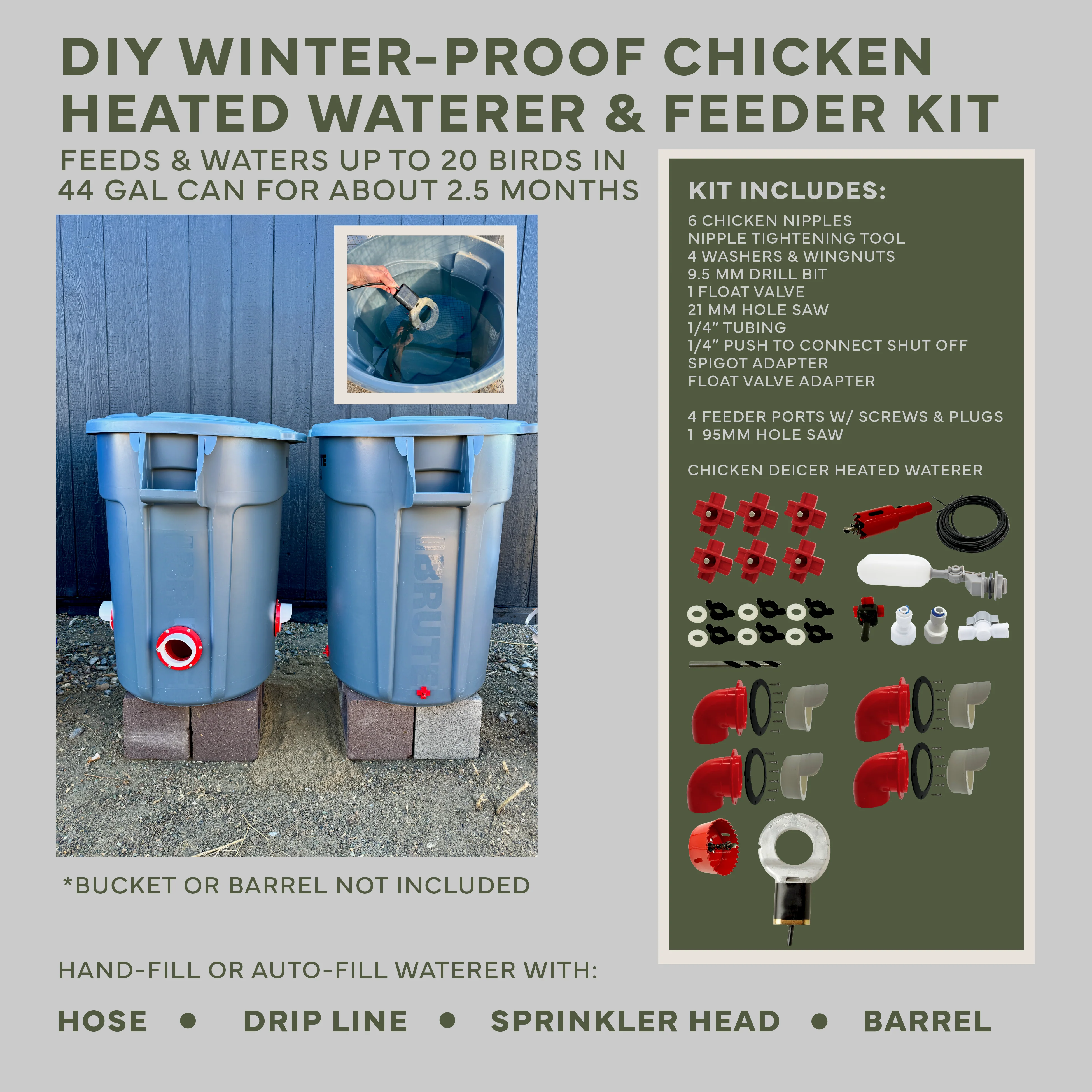 New Easy Chicken Feeder and Automatic Chicken Waterer Kits – Chicken Chores Just Got 20X Easier - Image 10