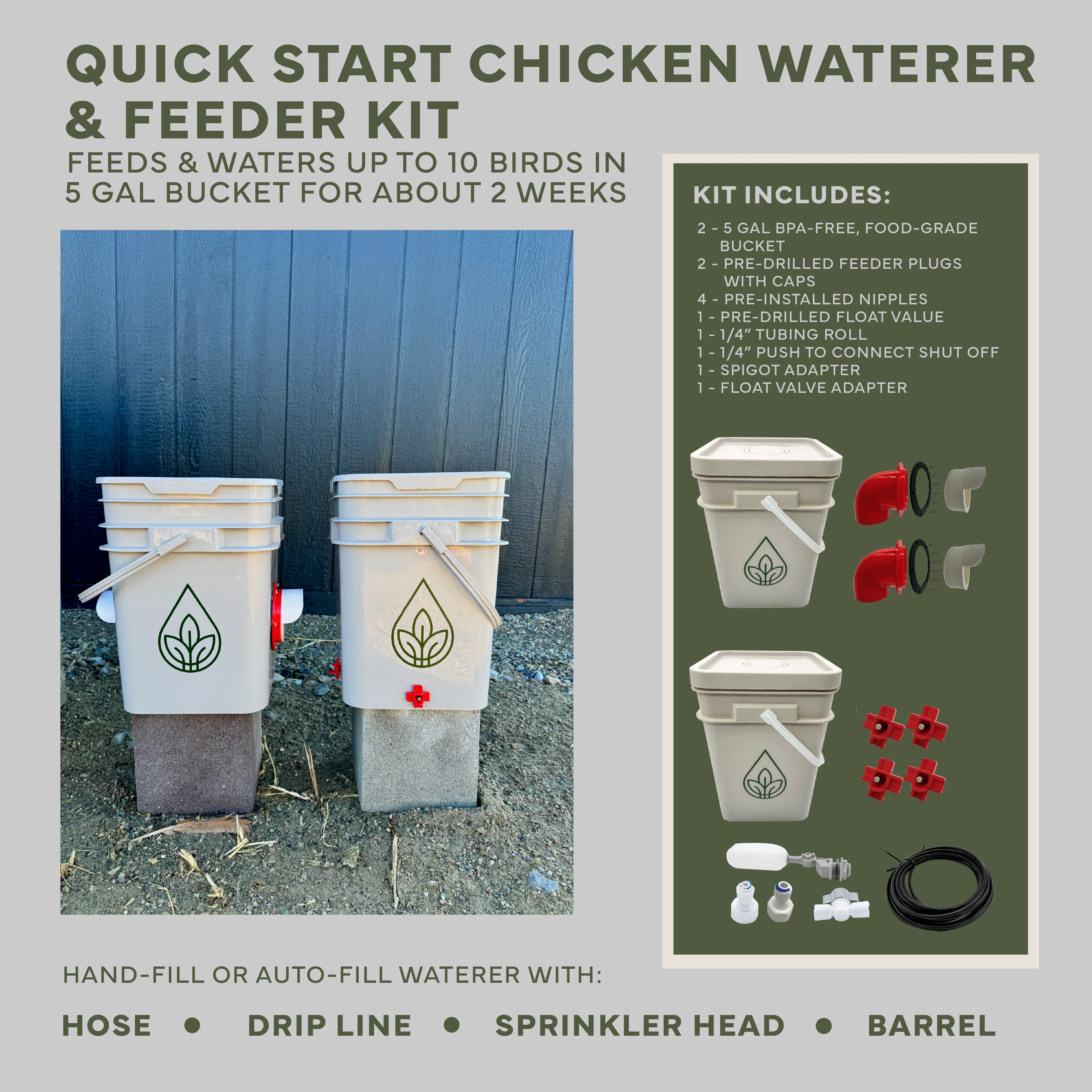 New Easy Chicken Feeder and Automatic Chicken Waterer Kits – Chicken Chores Just Got 20X Easier - Image 12