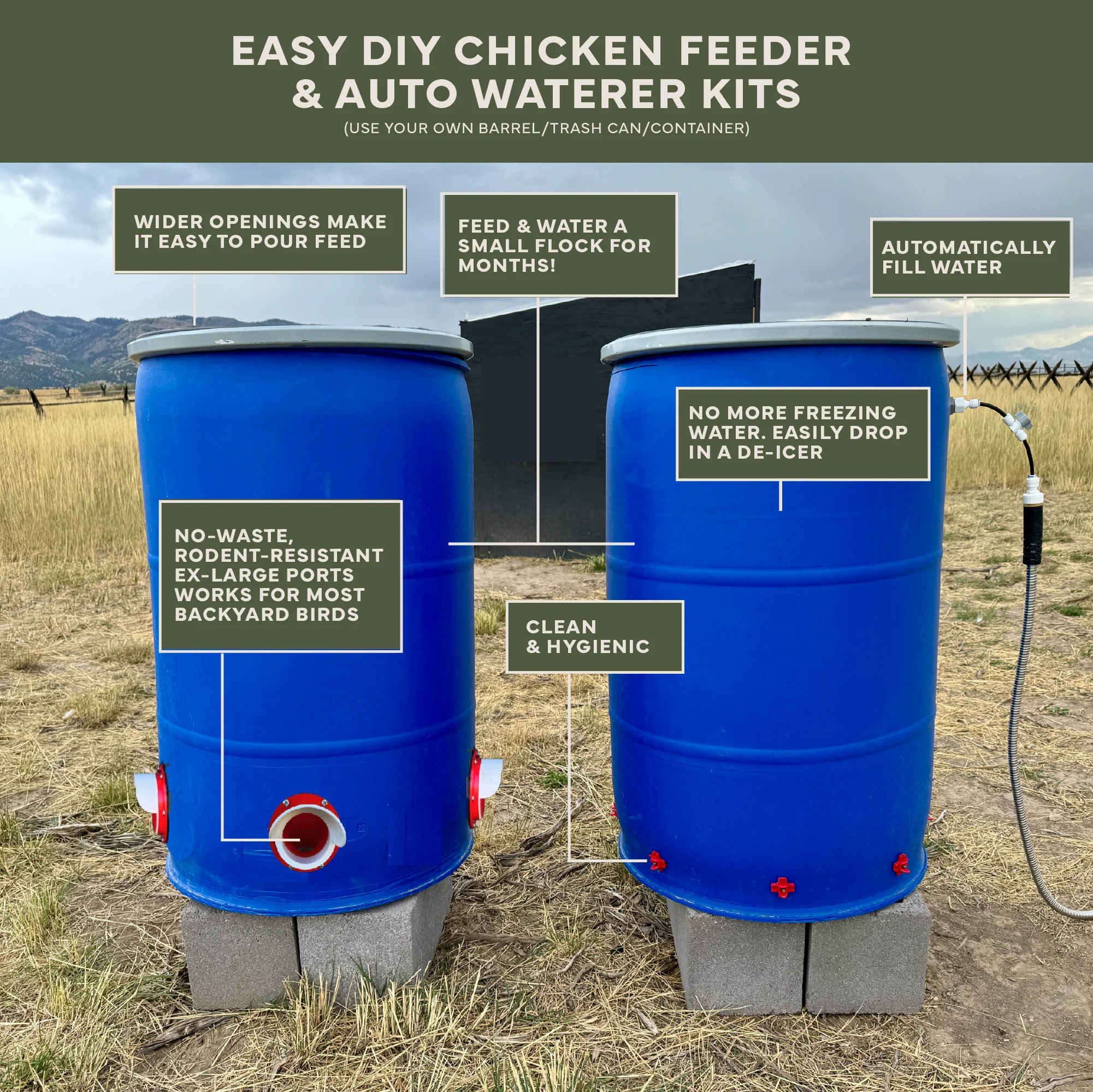New Easy Chicken Feeder and Automatic Chicken Waterer Kits – Chicken Chores Just Got 20X Easier - Image 4
