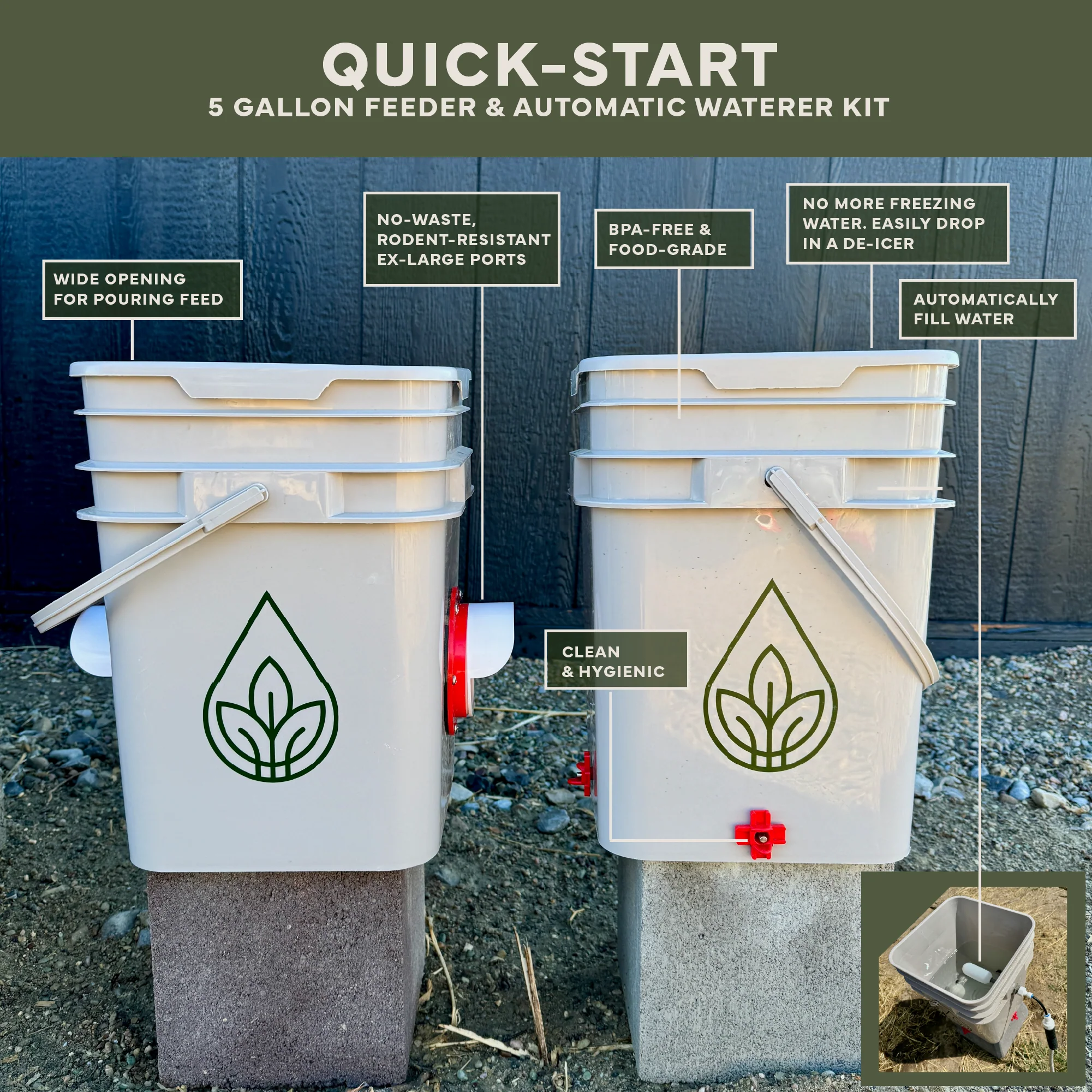 New Easy Chicken Feeder and Automatic Chicken Waterer Kits – Chicken Chores Just Got 20X Easier - Image 5