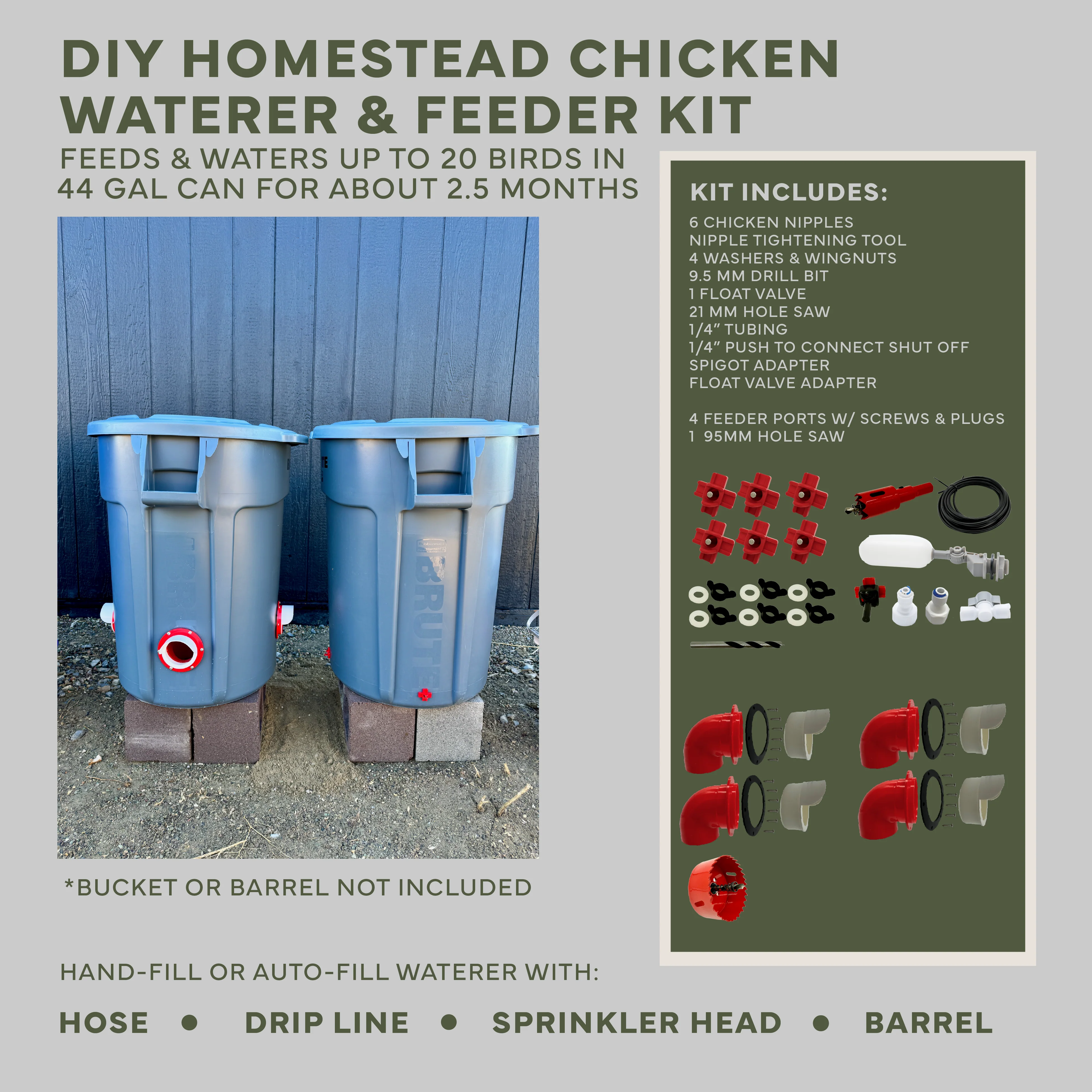 New Easy Chicken Feeder and Automatic Chicken Waterer Kits – Chicken Chores Just Got 20X Easier - Image 9