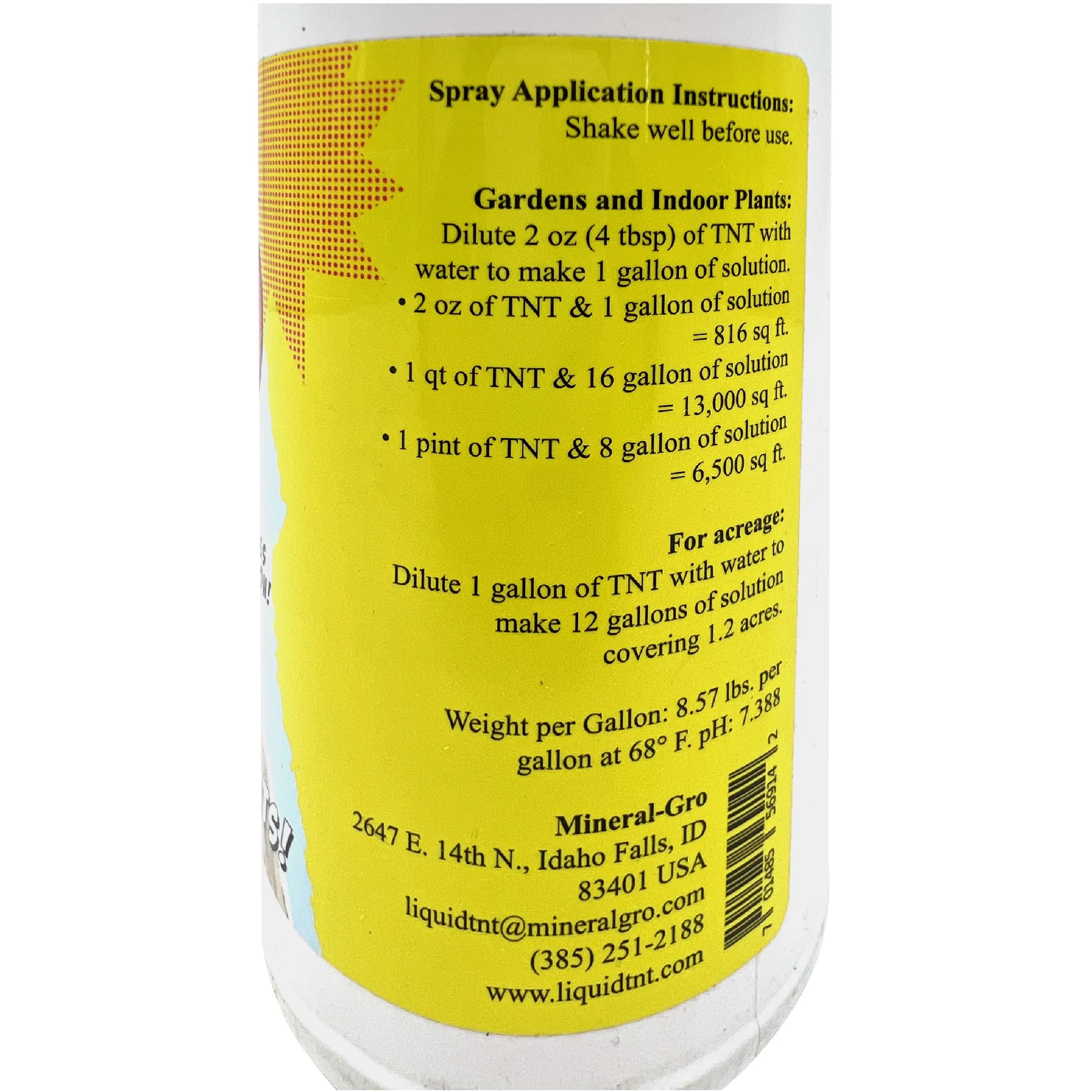 Mineral-Gro Liquid TNT Fertilizer For Your Garden - Image 3
