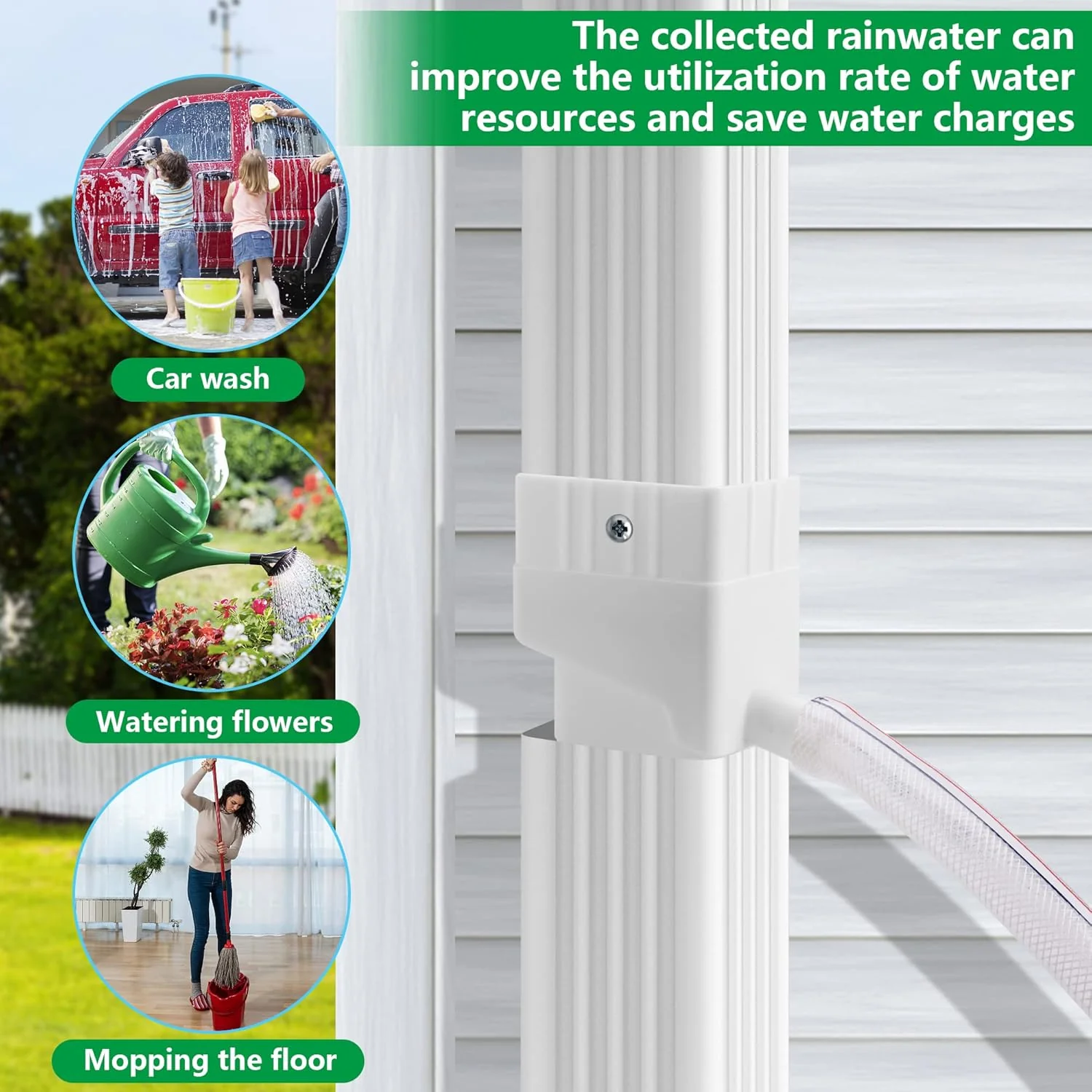 Rainwater Diverter Kit: Rainwater Diverter Connector System - Image 4