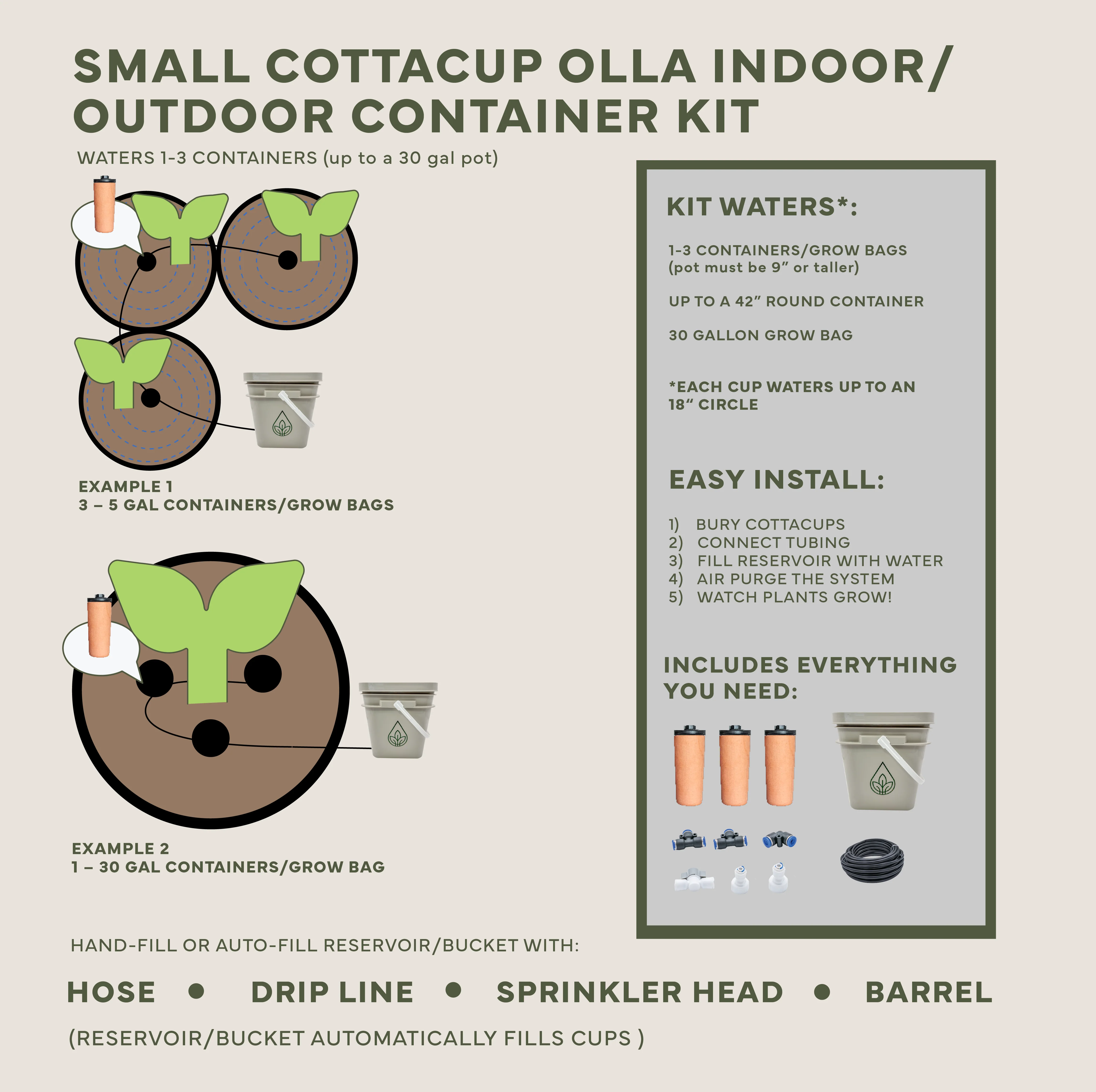 Thirsty Earth: Indoor/Outdoor CottaCup Watering System For Containers & Grow Bags - Image 10
